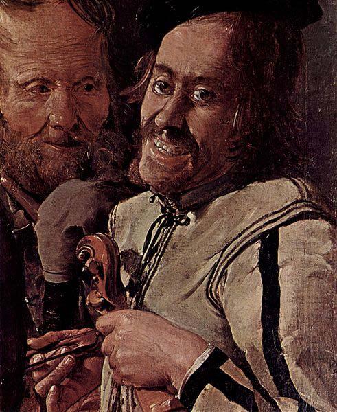 Georges de La Tour Schlagerei der Musikanten, oil painting picture